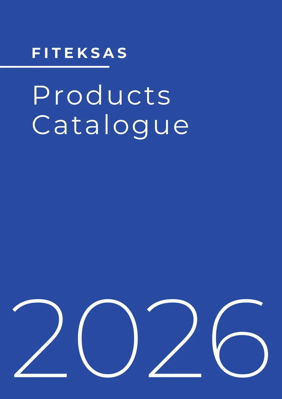 Fiteksas produktų katalogo 2026 viršelis